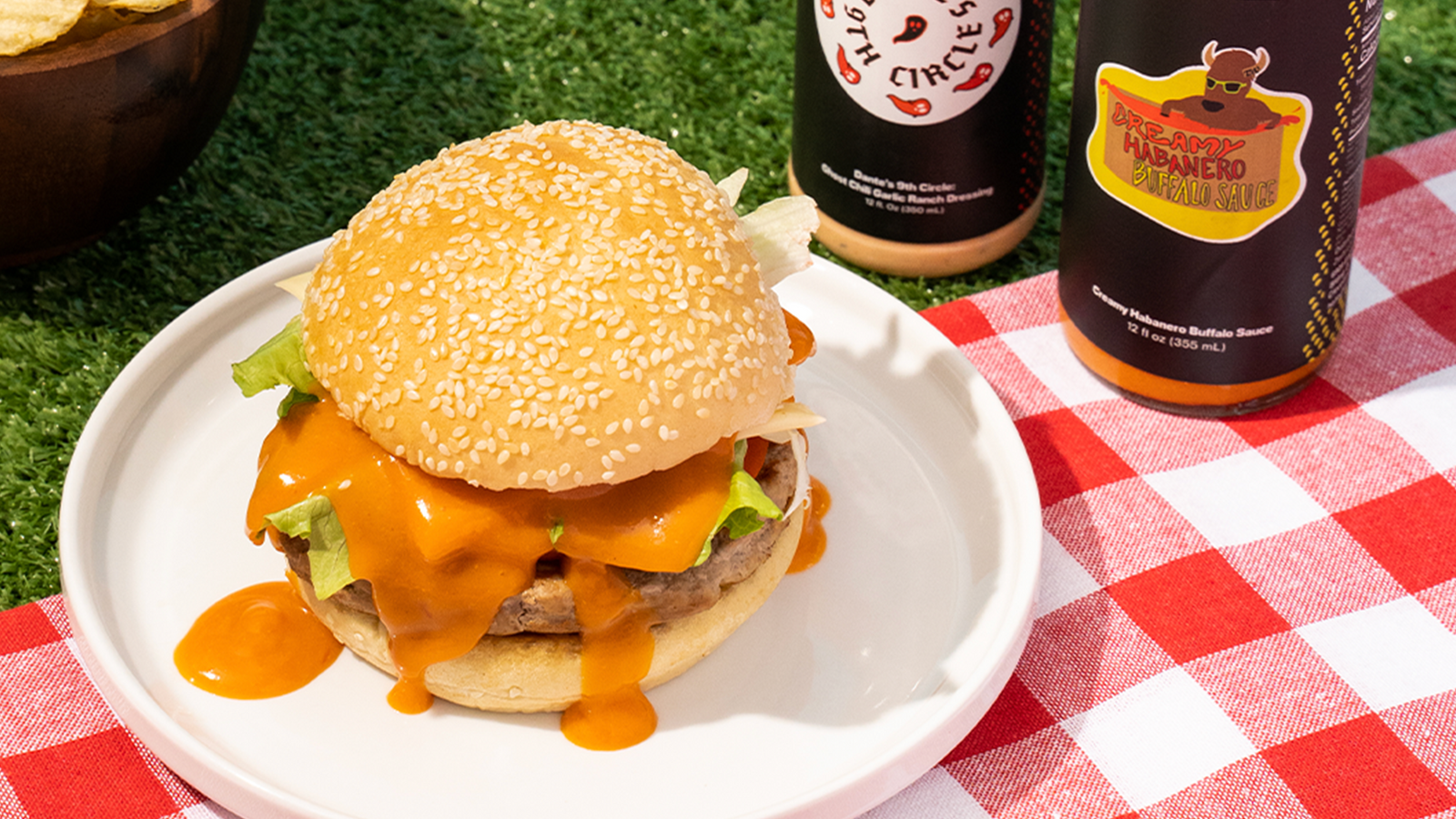 Buffalo Turkey Burger