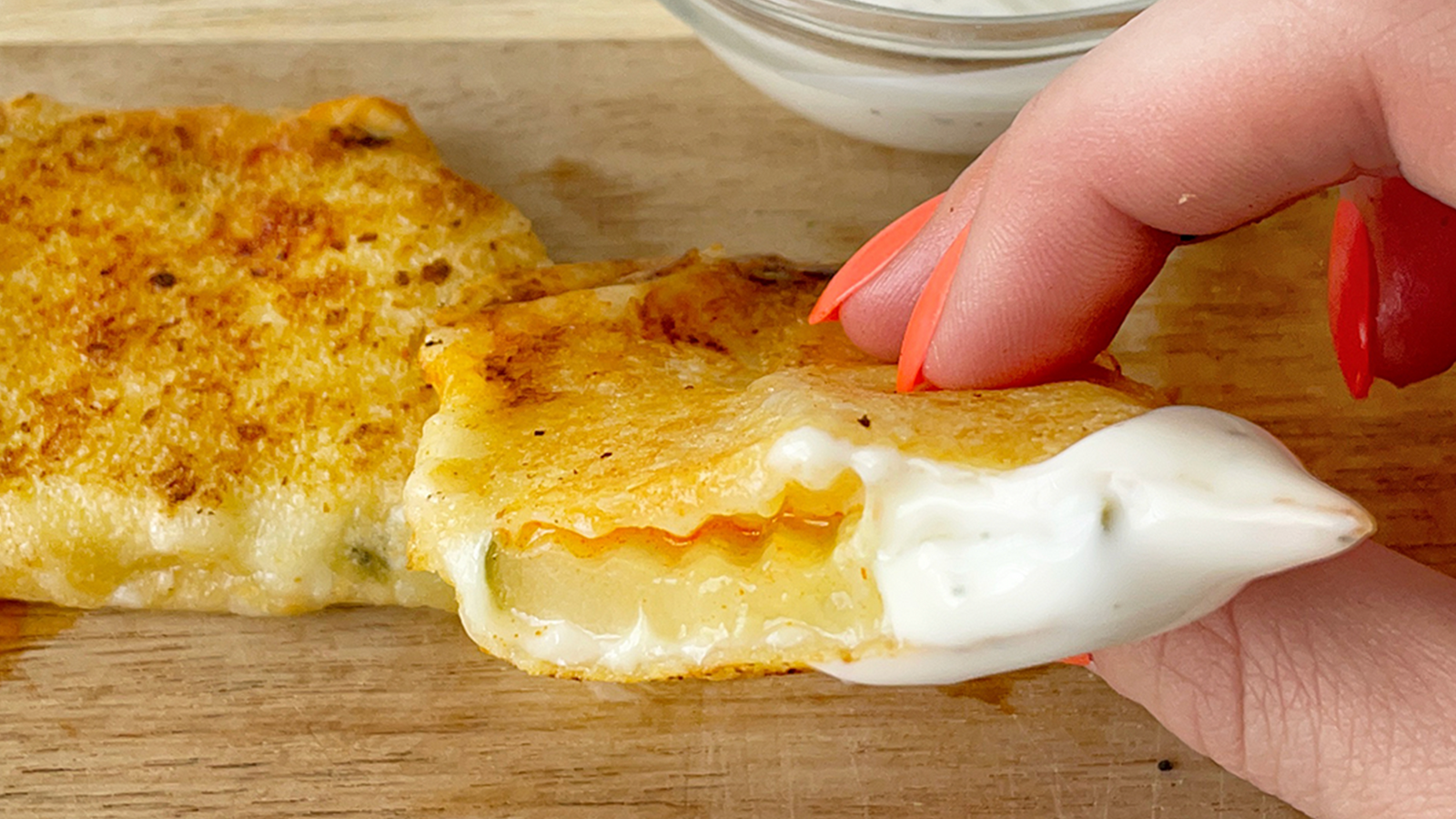 Fiery Dill Pickle Cheese Roll-Ups