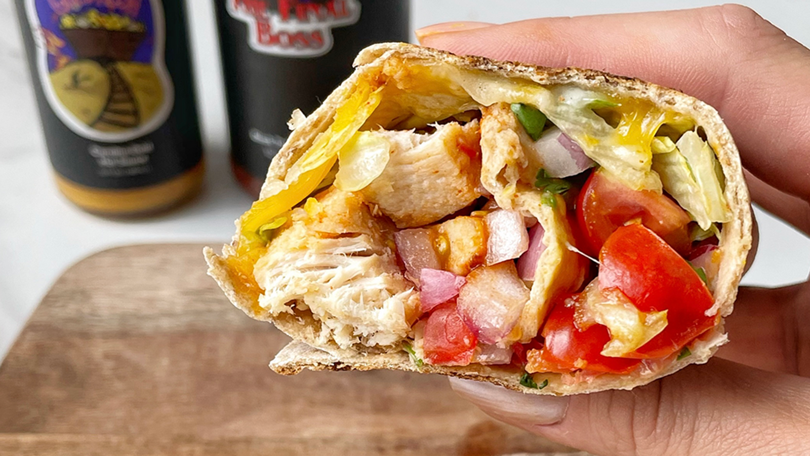 BBQ Chicken Wrap