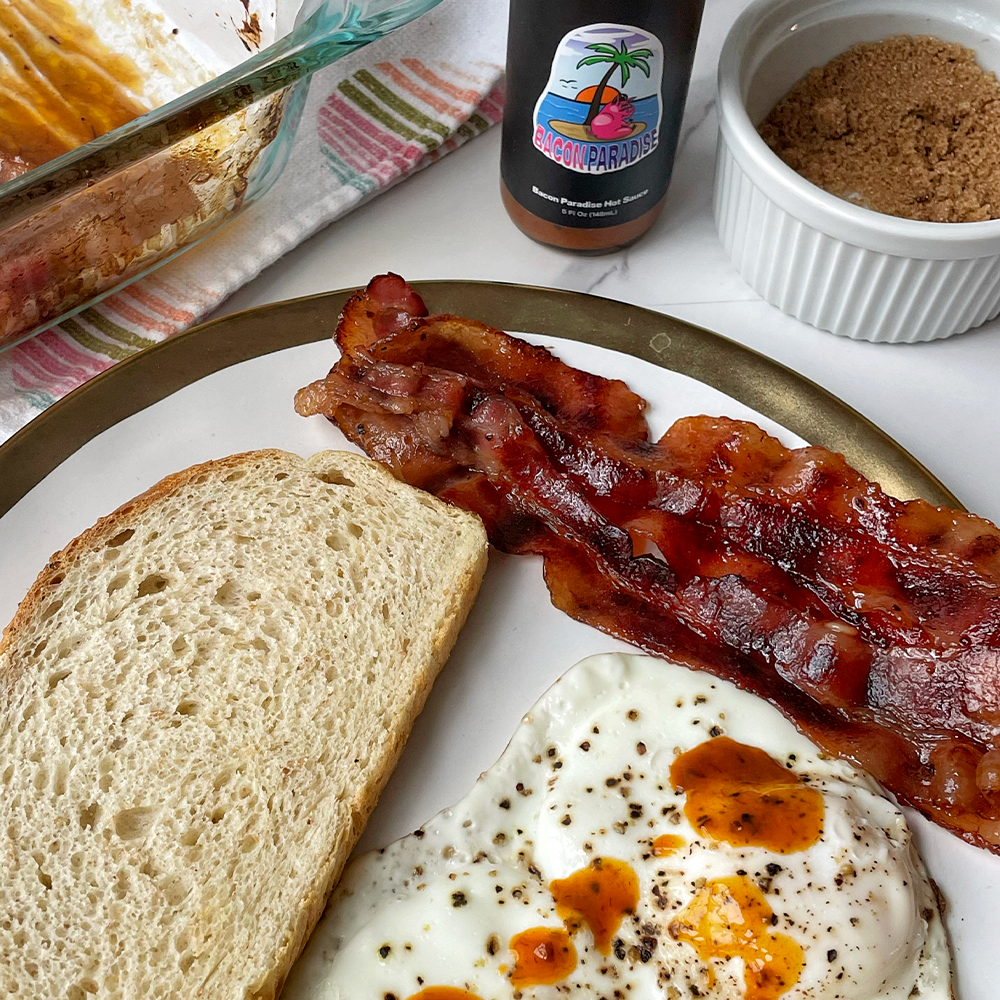 Zesti sauce bacon paradise